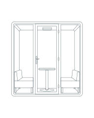 4 Person Booths